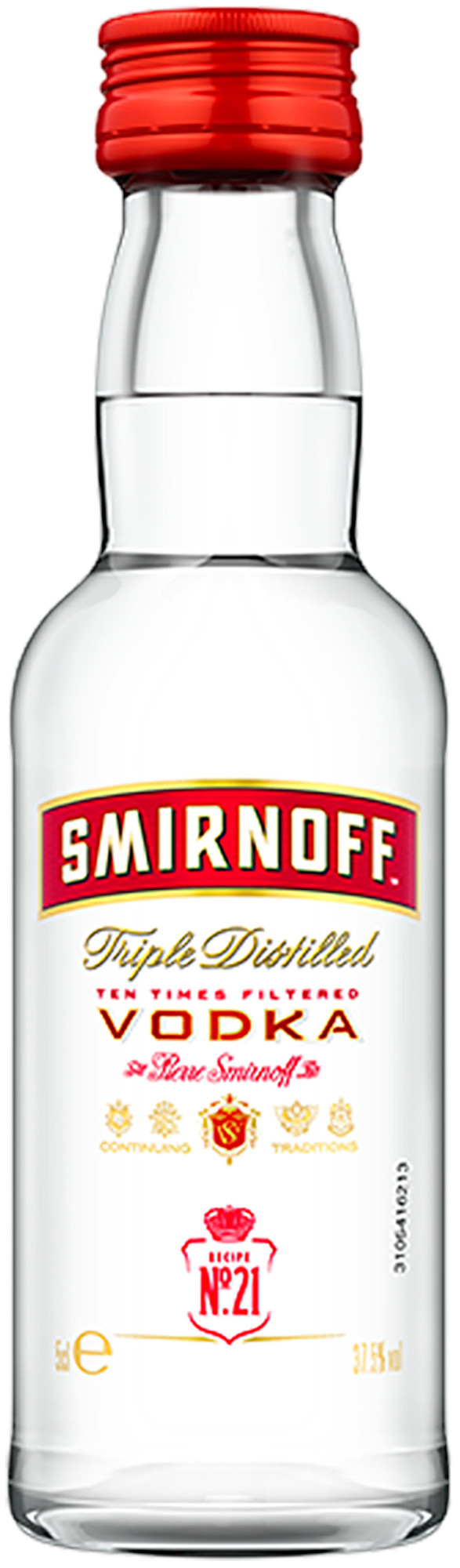 Smirnoff mini Tray 12x5cl 37,5%