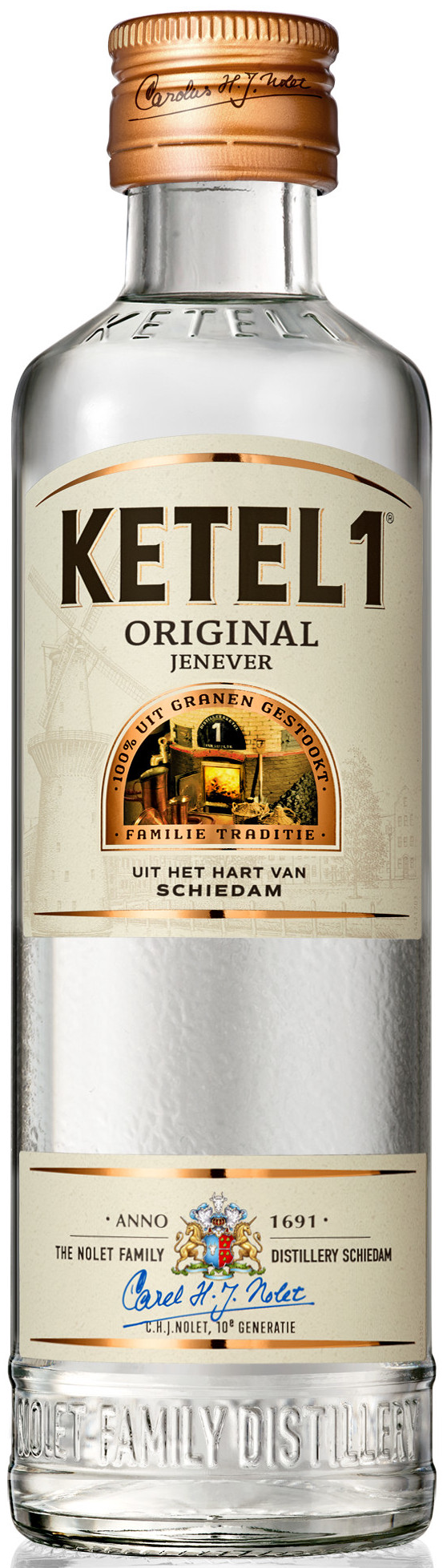 Ketel 1 Jonge Jenever mini Doos 12x5cl 35%