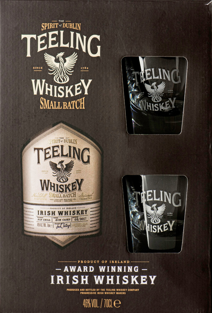 Teeling Small Batch + 2 glazen Fles 70 cl 46%