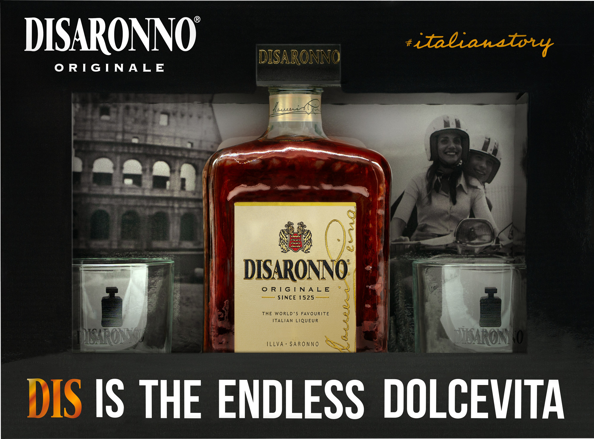 Disaronno GV +2gl 2024 Fles 70 cl 28%