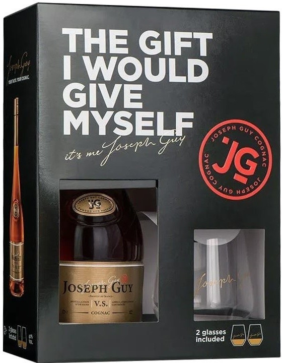 Joseph Guy *** GV +2 glazen Fles 70 cl 40%