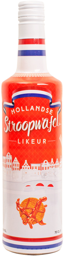 Hollandse Stroopwafel likeur Fles 70 cl 20%