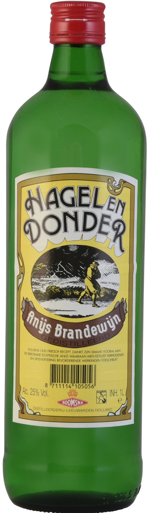 Hagel En Donder Fles 100 cl 25%