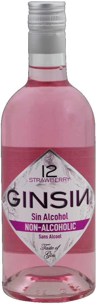 Ginsin Strawberry Ginsmaak 0.0 Fles 70 cl