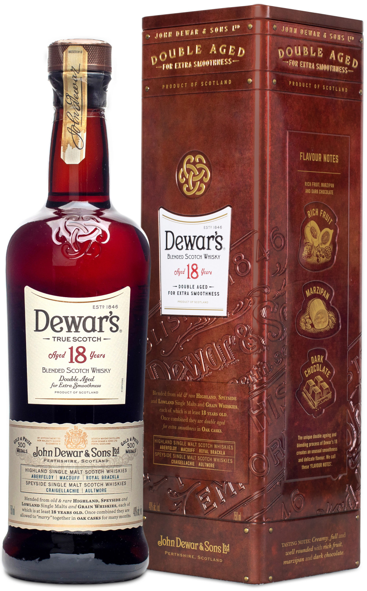 Dewar's Founder's Reserve 18Y GB Fles 70 cl 40%