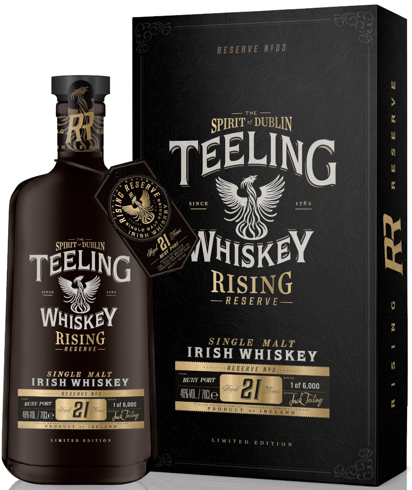 Teeling Rising Reserva 21Y Fles 70 cl 46%