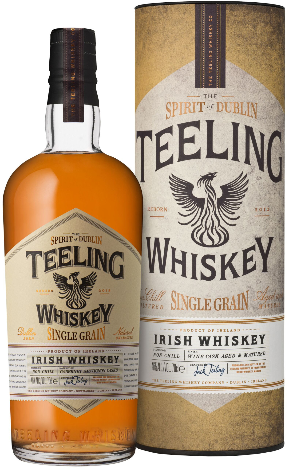 Teeling Single Grain Fles 70 cl 46%