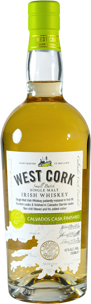 West Cork Irish SM Calvados Cask Fles 70 cl 43%