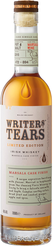 Writers Tears Marsala Cask Finish Fles 70 cl 45%