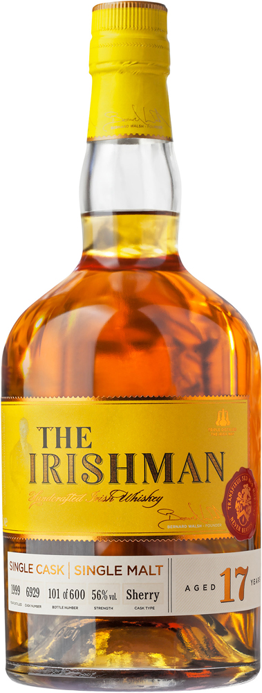 The Irishman Single Malt 17Y Fles 70 cl 56%