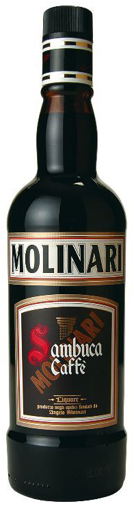 Sambuca Molinari Caffe Fles 70 cl 32%