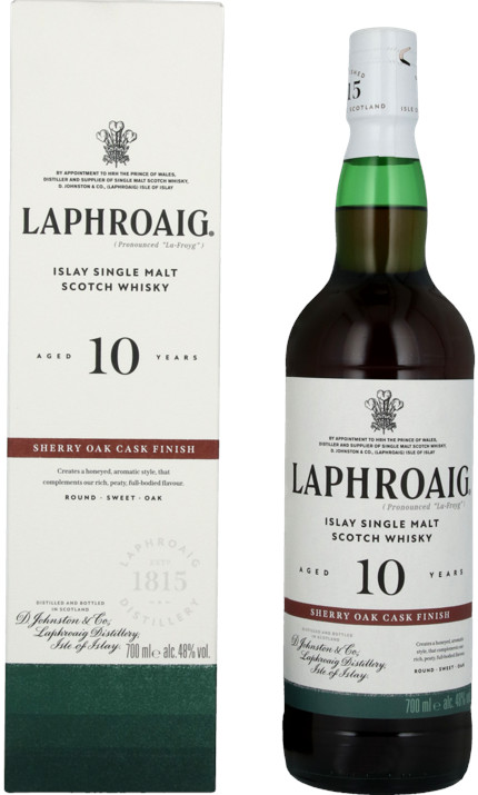 Laphroaig 10Y Sherry Oak Cask Str. Fles 70 cl 48%