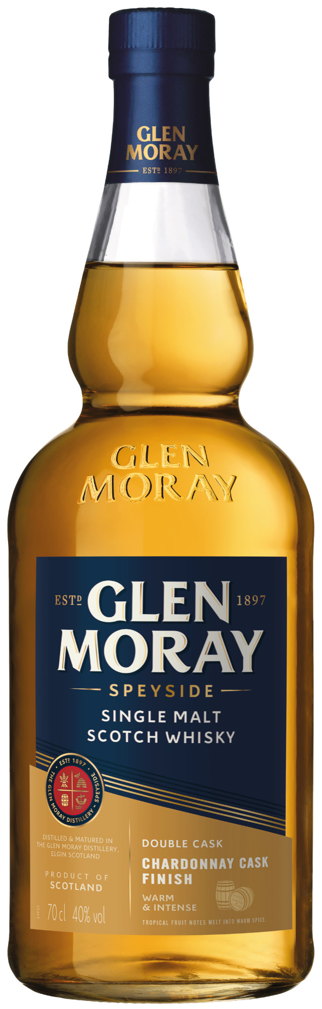 Glen Moray Chardonnay Cask Fles 70 cl 40%