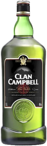 Clan Campbell Scotch Blended Whisky Fles 70 cl 40%