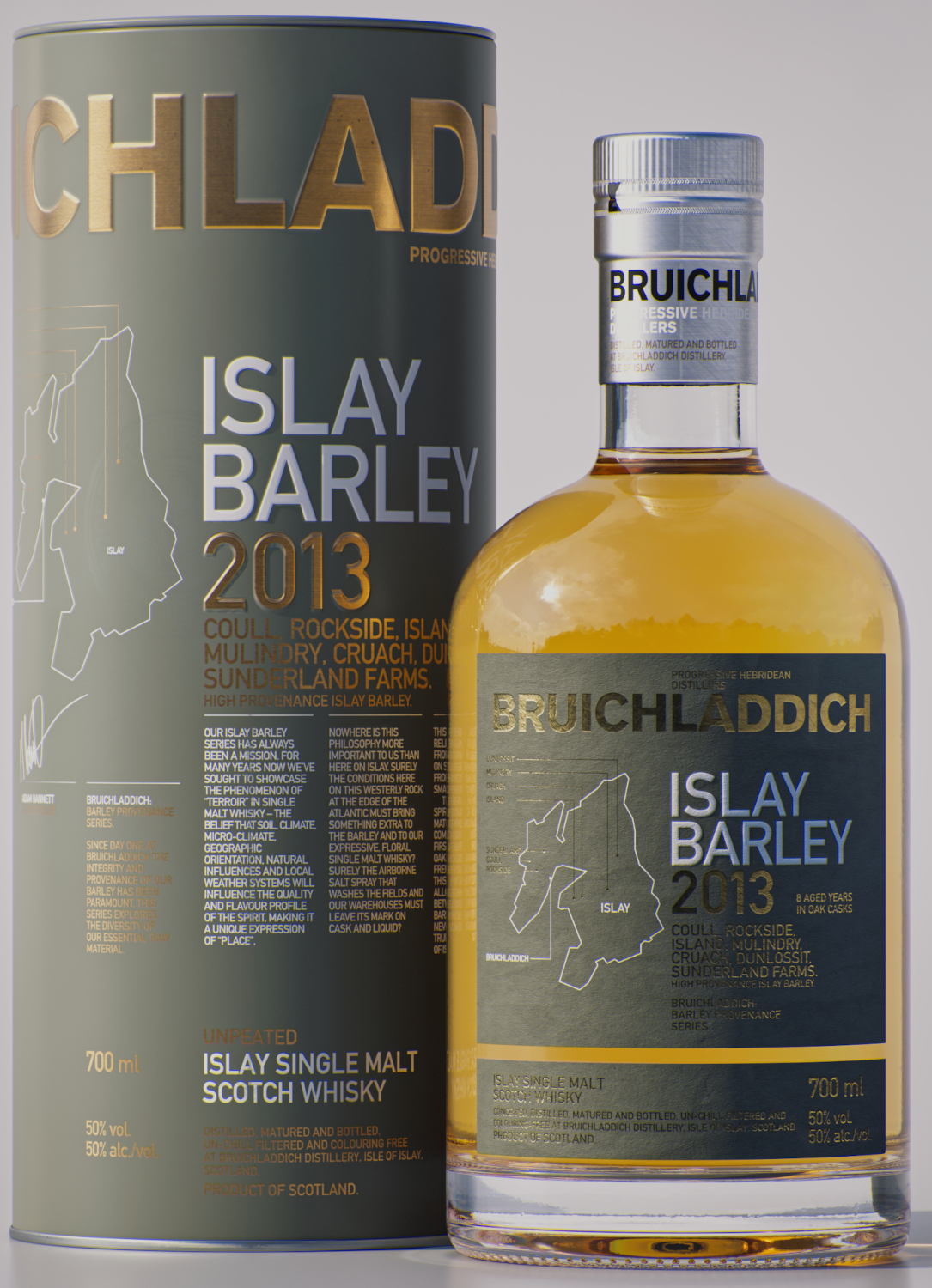 Bruichladdich Islay Barley 2013 Fles 70 cl 50%