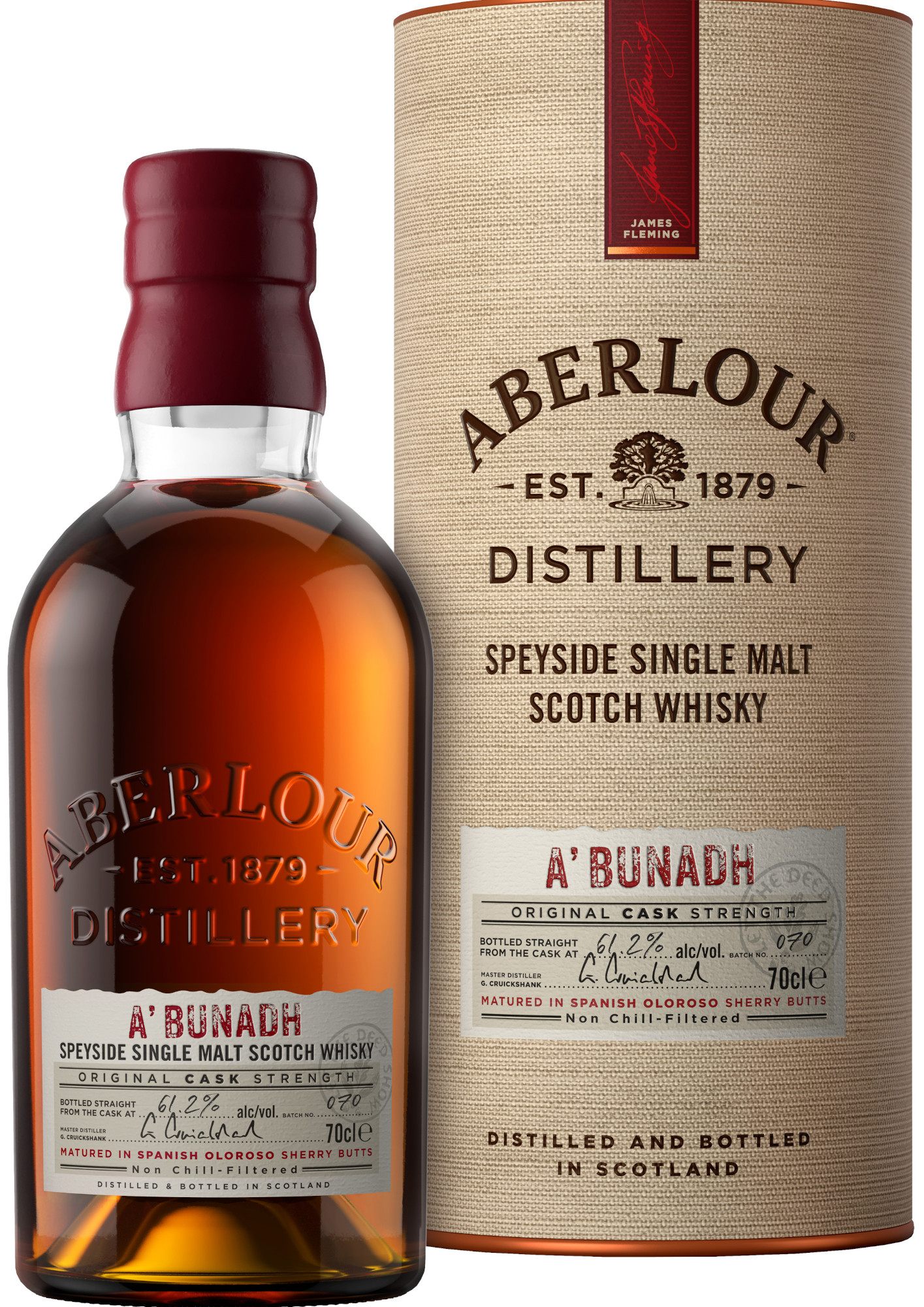 Aberlour A'Bunadh batch 77 Fles 70 cl 60,8%