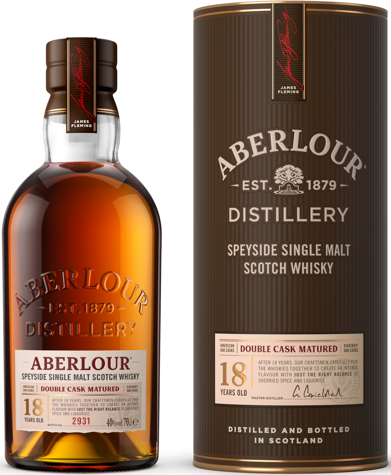 Aberlour 18Y Double Sherry Cask Fles 70 cl 43%