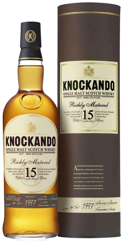 Knockando 15Y SM Richly Matured Fles 70 cl 43%