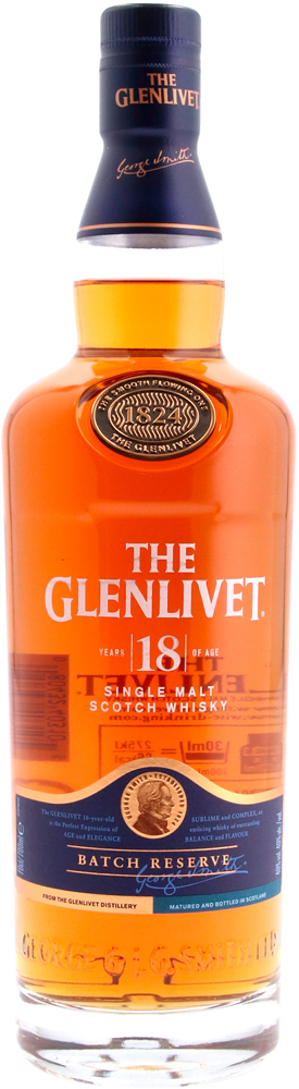 Glenlivet 18Y SM Fles 70 cl 40%