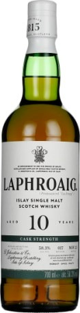 Laphroaig 10Y Cask Strength Fles 70 cl 58,6%