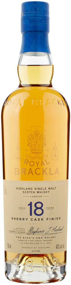 Royal Brackla SM 18Y Fles 70 cl 46%