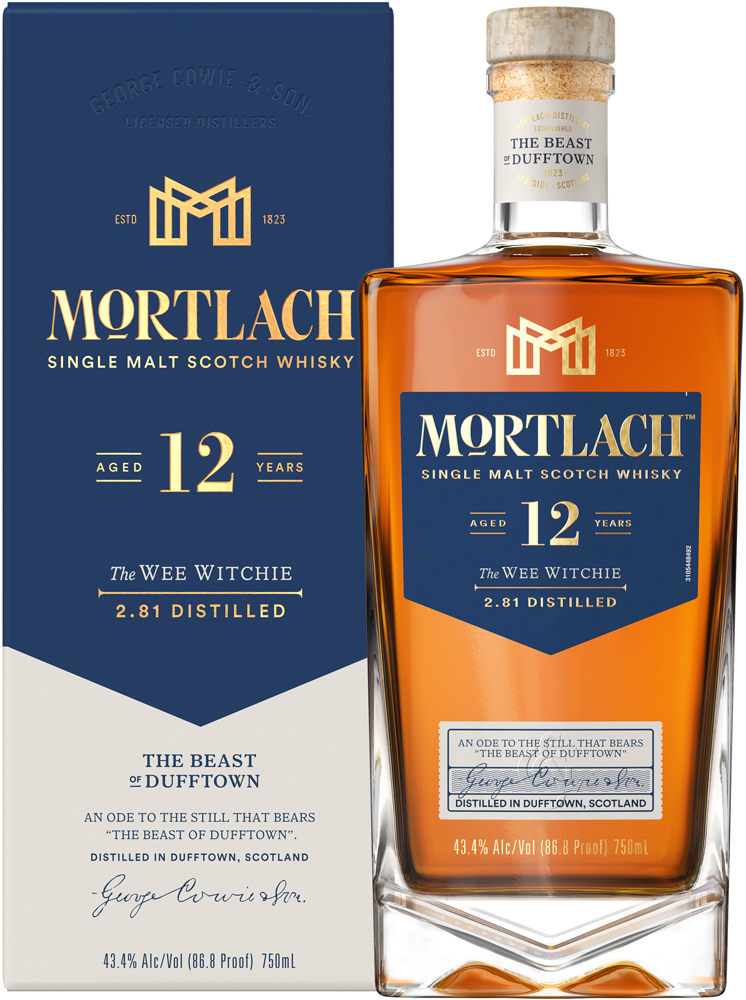 Mortlach 12Y SM Fles 70 cl 43,4%