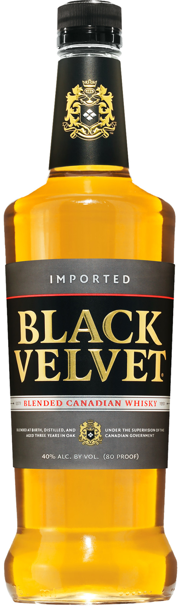 Black Velvet 3Y Fles 70 cl 40%