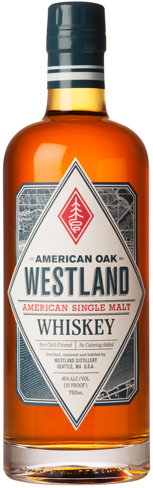 Westland American Oak SM Fles 70 cl 46%