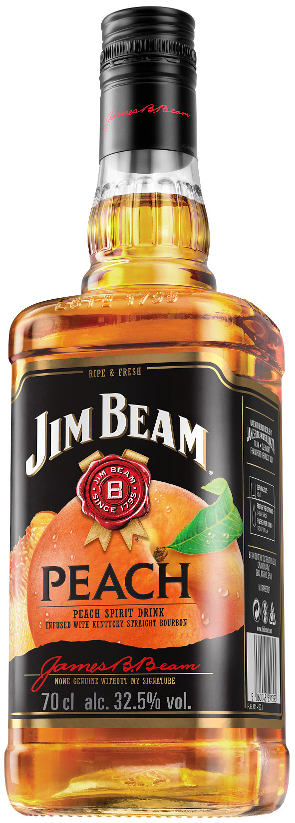 Jim Beam Peach Fles 70 cl 32,5%