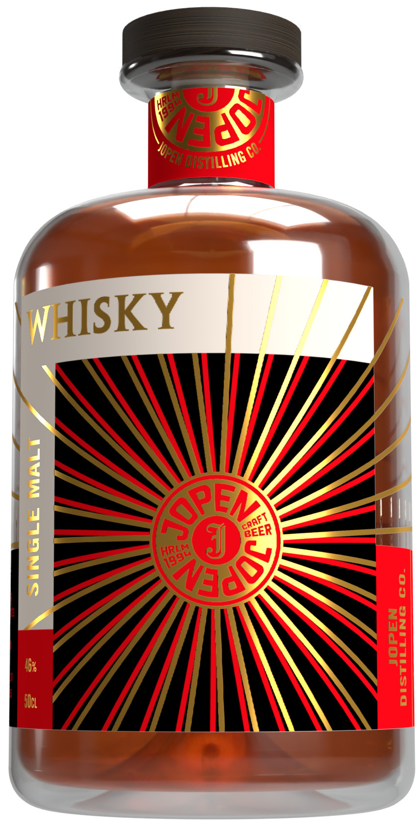 Jopen Single Malt Whisky Fles 50 cl 46%