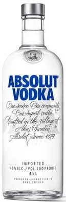 Absolut Wodka Fles 450 cl 40%