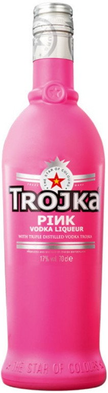 Trojka Vodka Pink Gallon Fles 4.55 ltr 17%