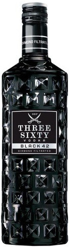 Three Sixty Black 42 Fles 70 cl 42%