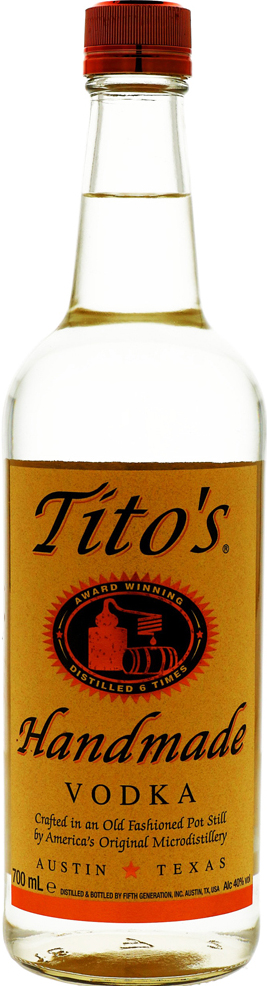 Tito's Vodka Fles 70 cl 40%