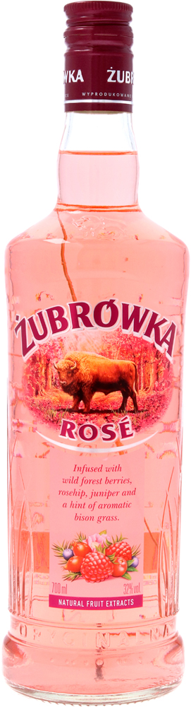 Zubrowka Rosé Fles 70 cl 32%