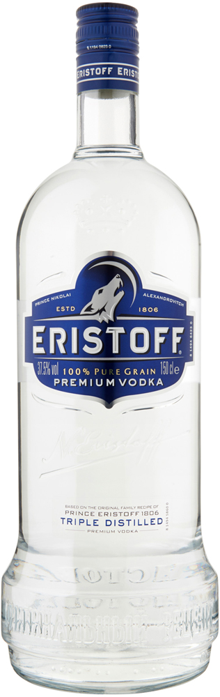 Eristoff Wodka Fles 150 cl 37,5%