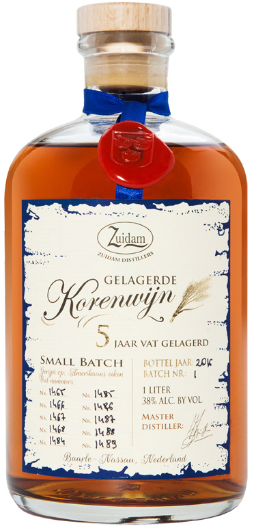 Zuidam Korenwijn 5Y Fles 100 cl 38%