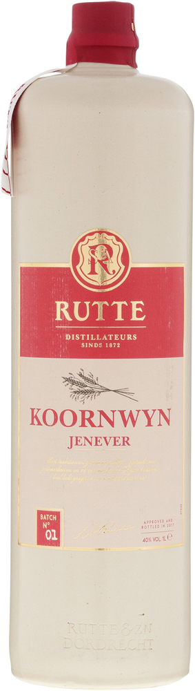 Rutte Koornwijn Kruik Fles 100 cl 40%