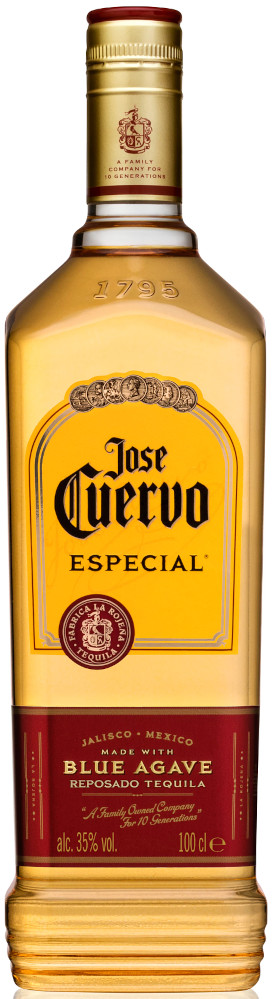 Tequila Cuervo Reposado Fles 100 cl 35%