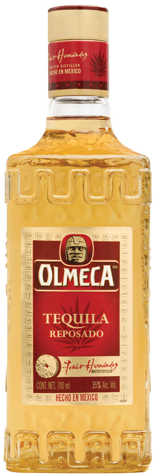 Tequila Olmeca Reposado Fles 70 cl 35%