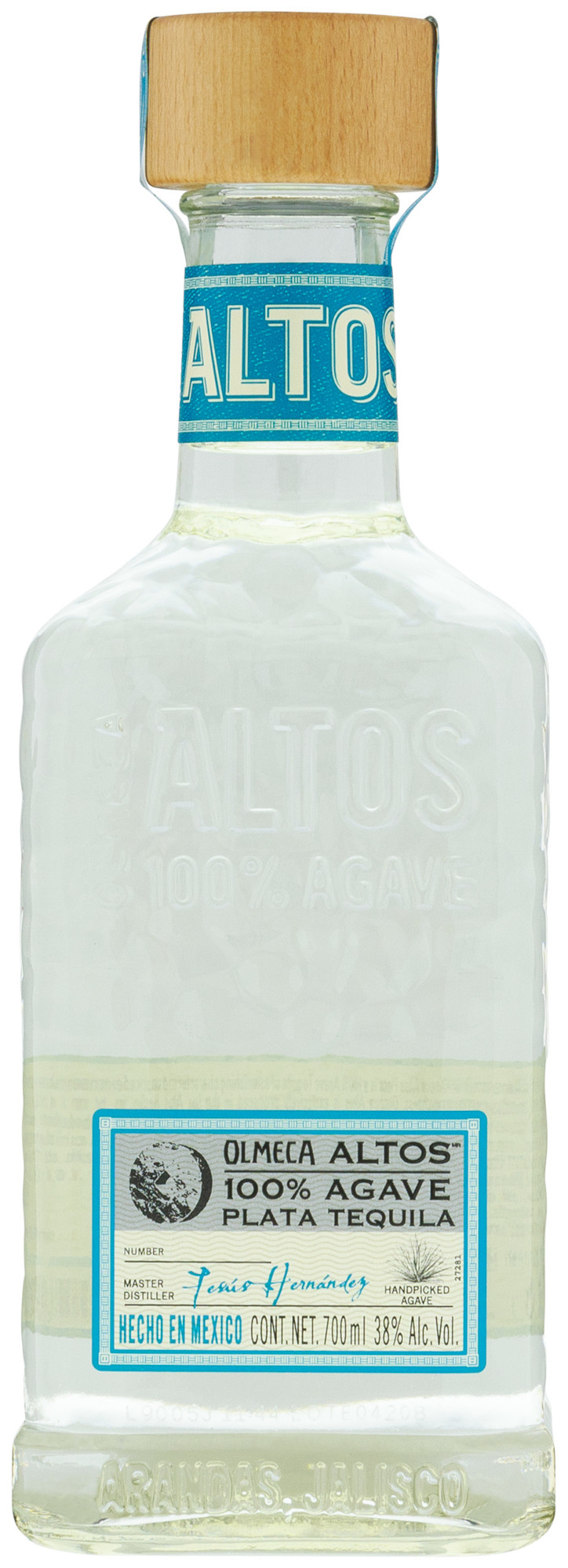 Olmeca Altos Plata Fles 70 cl 38%