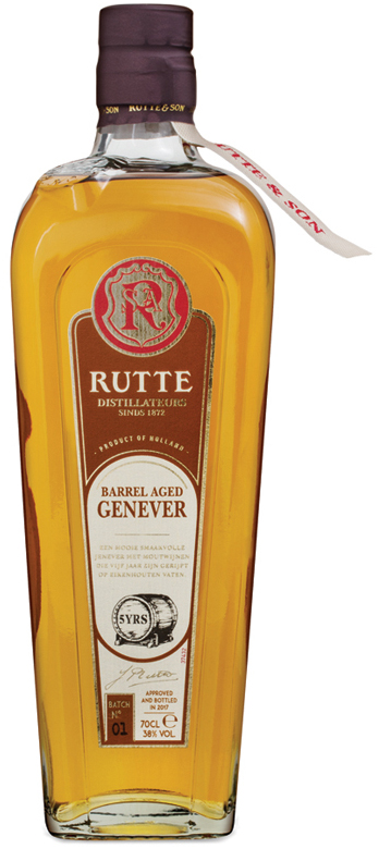 Rutte Barrel Aged Genever Fles 70 cl 38%