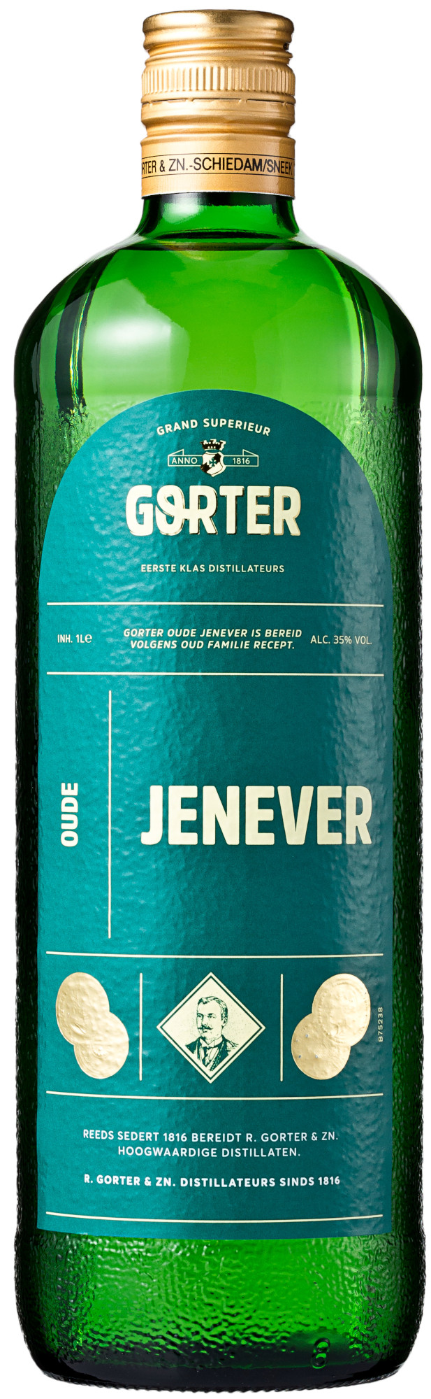 Gorter Oude Jenever Fles 100 cl 35%