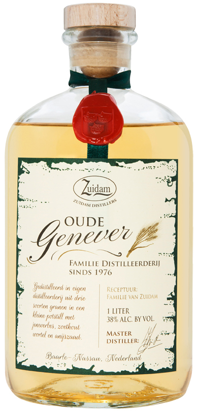 Zuidam Oude Jenever Fles 100 cl 38%