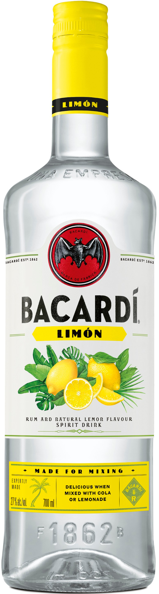 Bacardi Limon Fles 70 cl 27%