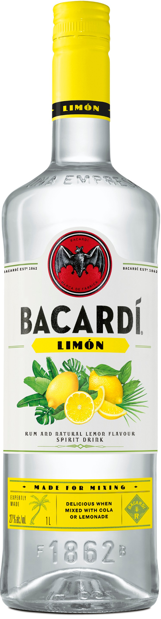 Bacardi Limon Fles 100 cl 27%