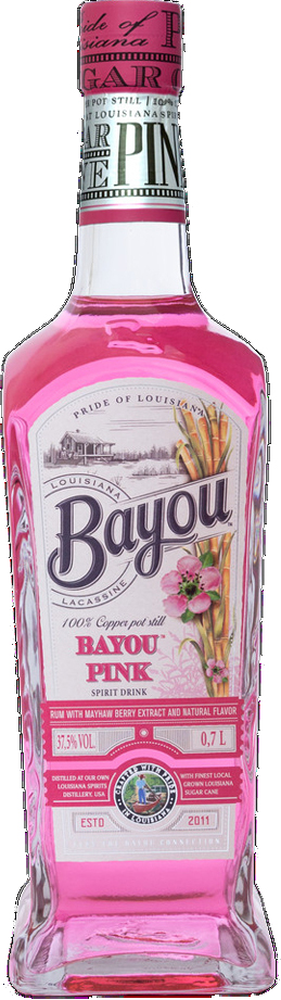 Bayou Pink Rum Fles 70 cl 40%