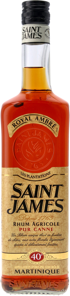 Saint James Rhum Royal Ambre Fles 70 cl 40%