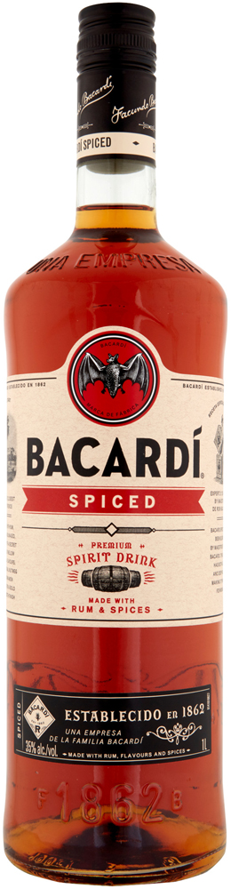 Bacardi Spiced Fles 100 cl 35%