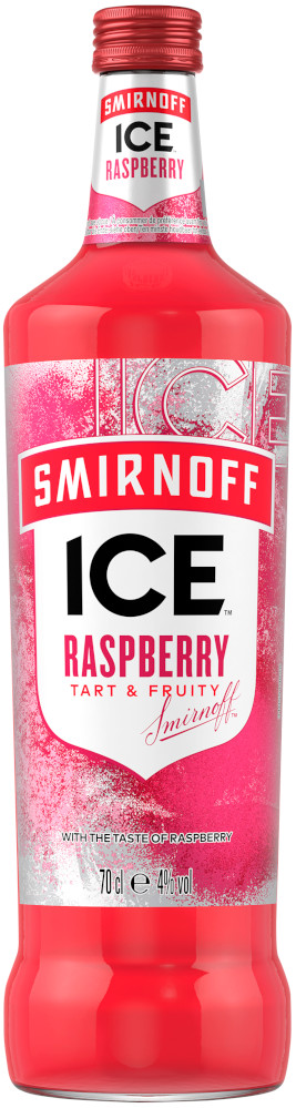 Smirnoff Ice Raspberry Fles 70 cl 4%